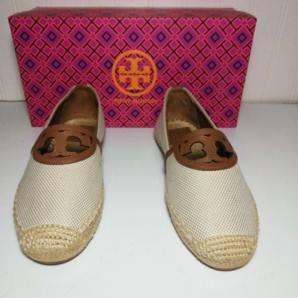 Tory Burch espadrilles sz 6.5 NEW